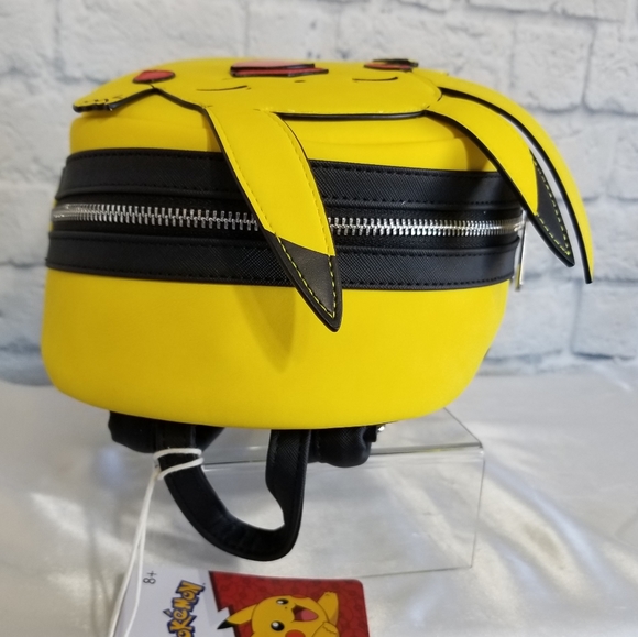 Loungefly Pikachu Pokemon Cosplay Electric Type Mini Backpack Bag New - Picture 7 of 16